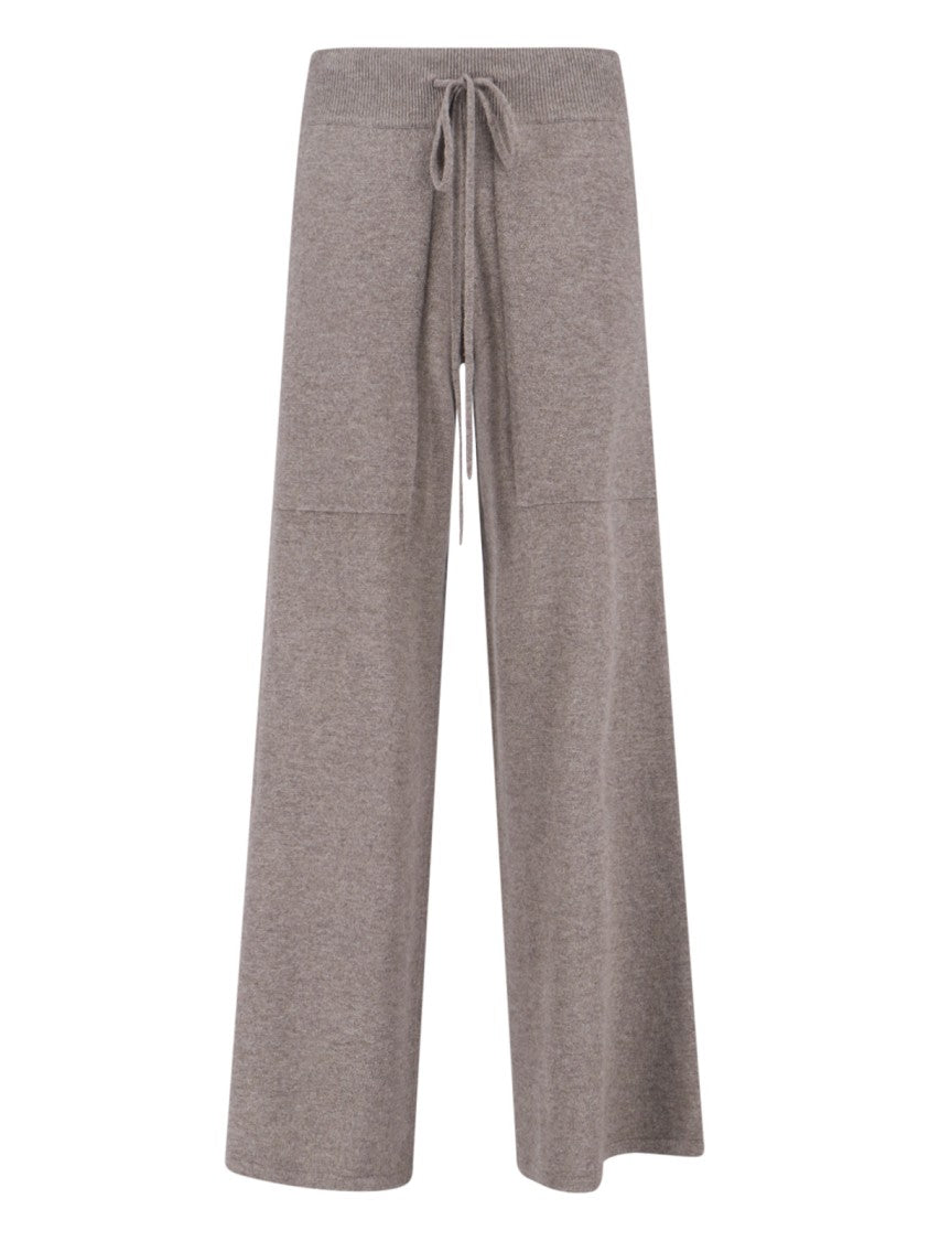 Lisa Yang Cashmere Track Pants – Brown
