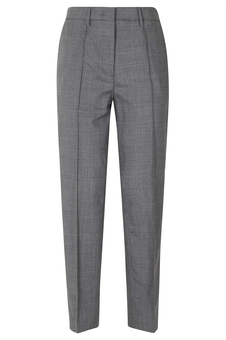 Department 5 Andre Iron Prince Of Wales Check Wool Pants