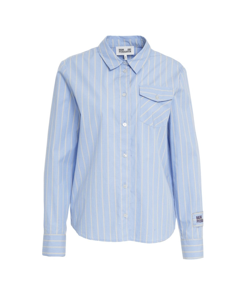 Baum Und Pferdgarten Menja' Striped Shirt