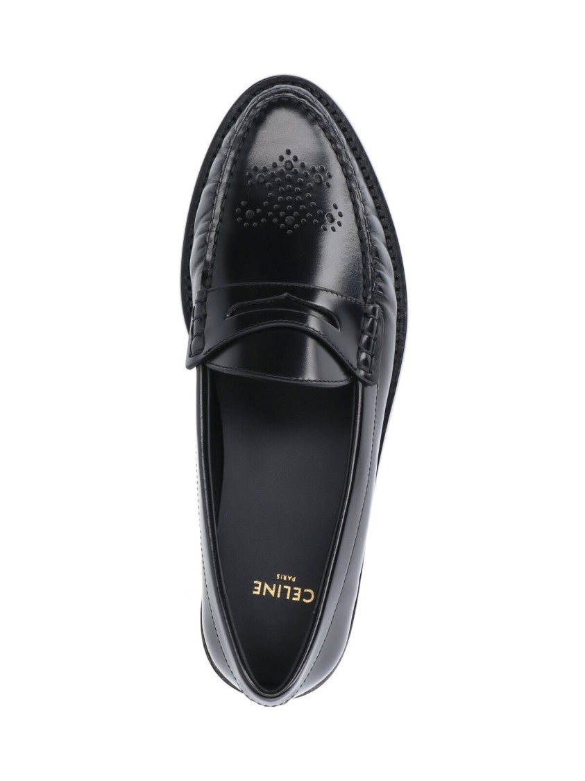 Céline "Vivienne" Loafers Black