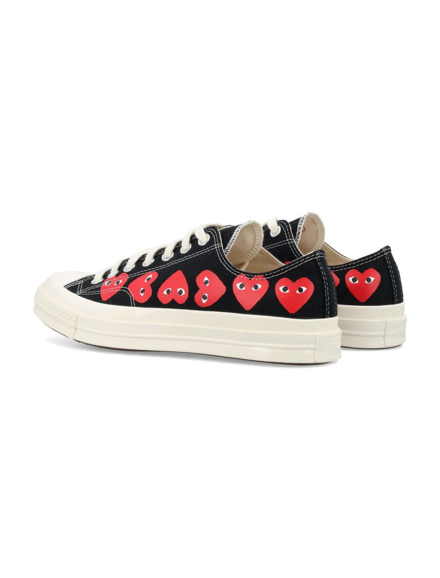 Comme Des Garçons X Converse Multi Heart Low Top Sneakers
