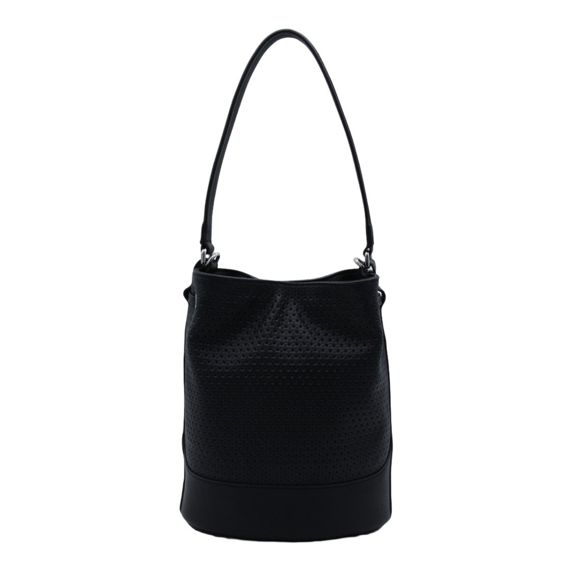 Zanellato Textured Black Bucket Bag