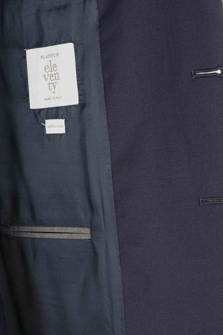 Eleventy Single-Breasted Wool Dress