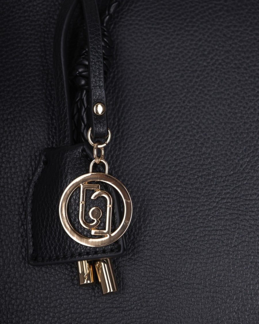 Liu Jo Structured Rectangular Handbag With Braided Handle