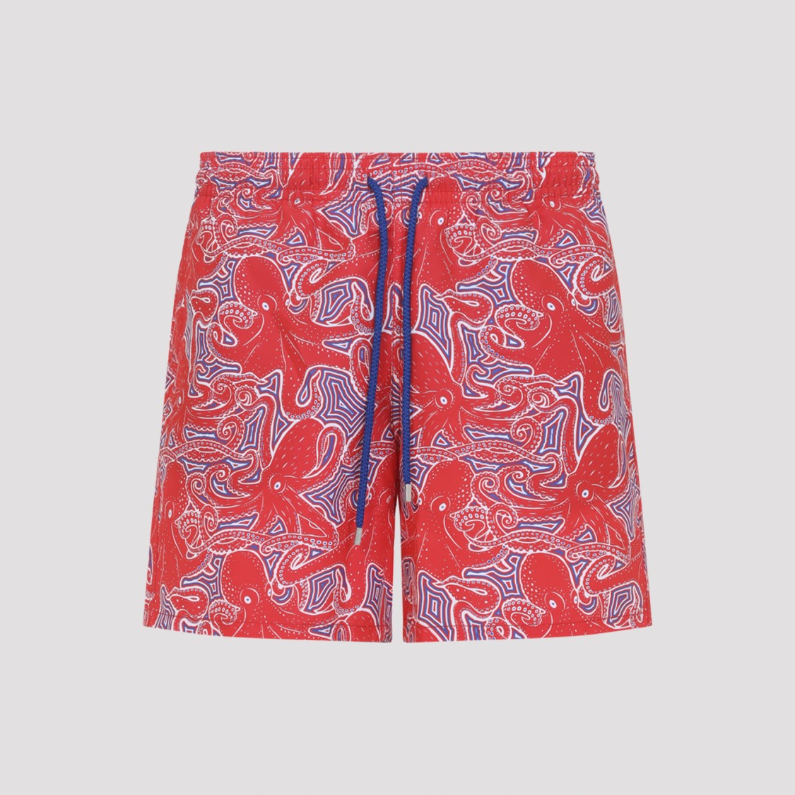 Vilebrequin Swim Shorts With Octopus And Wave Pattern