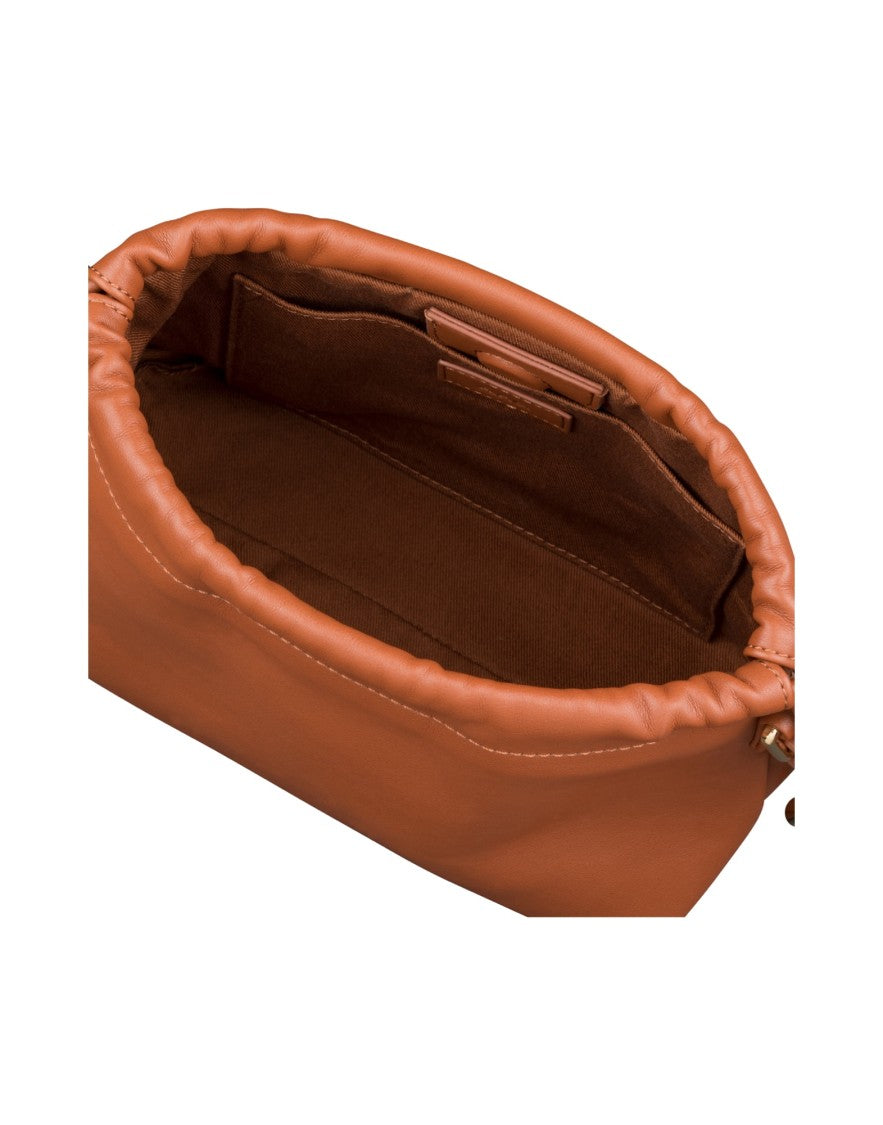 A.P.C. Mini Shoulder Bag With Rounded Silhouette And Drawstring Closure