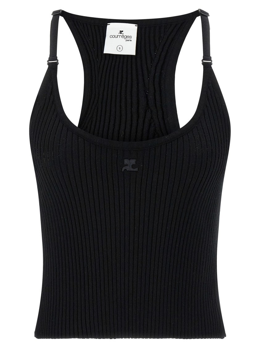 Courrèges 'Scuba Rib' Top