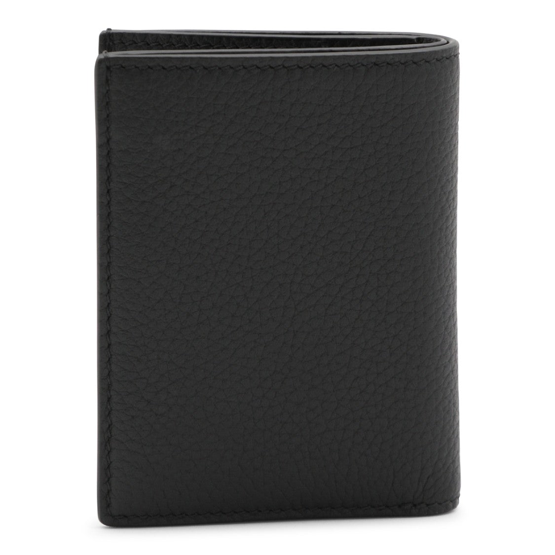 Tom Ford Textured Black Leather Card Holder With Gold-Tone Logo