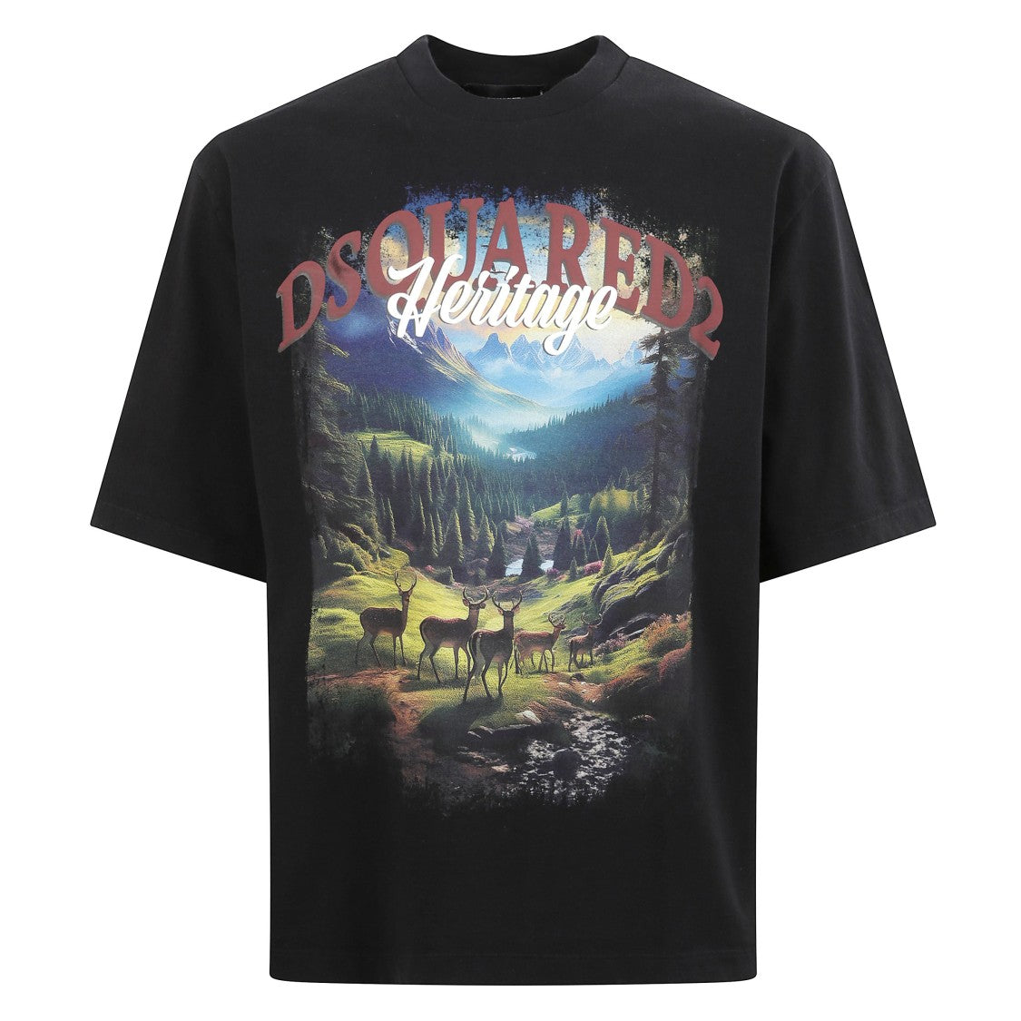 Dsquared2 Loose-Fit Signature T-Shirt