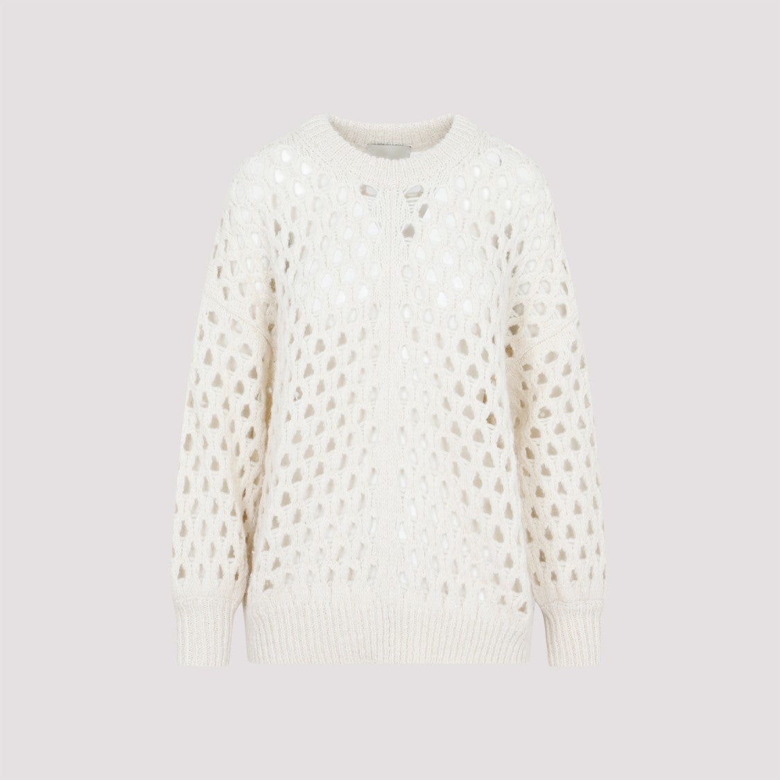 Isabel Marant Ecru Baby Alpaca Tane Sweater