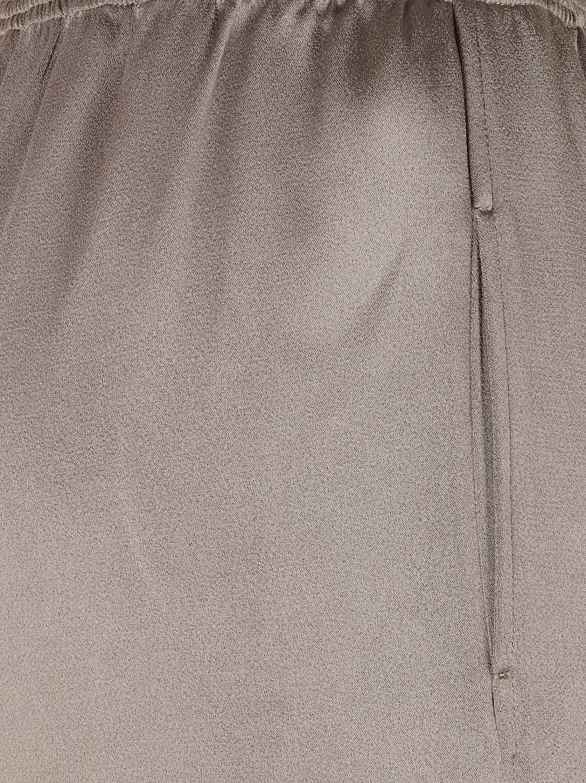 Fabiana Filippi Wide-Leg Trousers With Elastic Waistband And Soft Draping