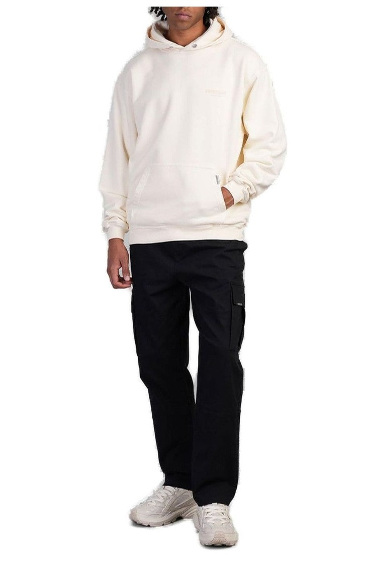 Represent Classic Hoodie With Front Kangaroo Pocket And Adjustable Drawstring