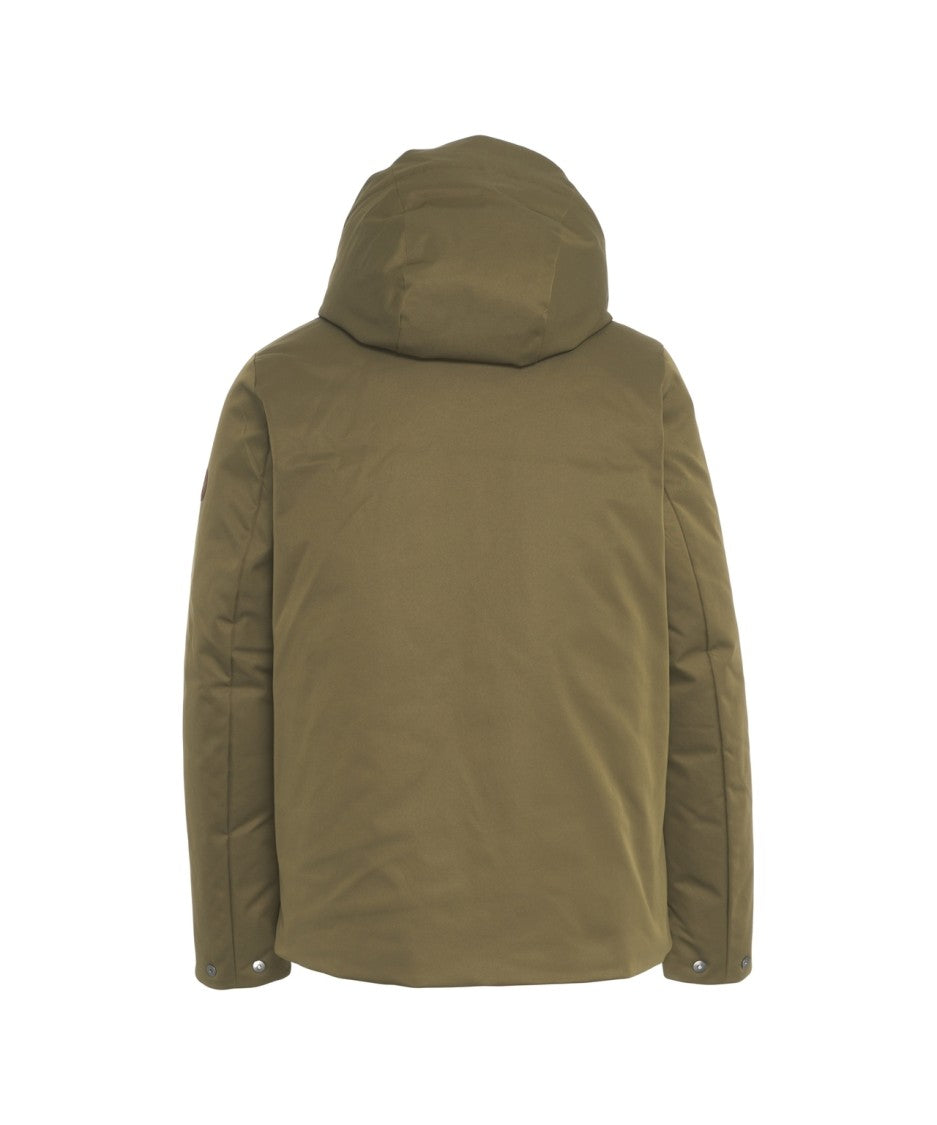 Save The Duck Eco-Friendly Parka With Adjustable Hood And Flap Pockets