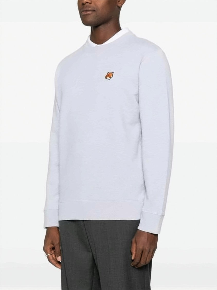 Maison Kitsuné Light Grey Regular Sweatshirt