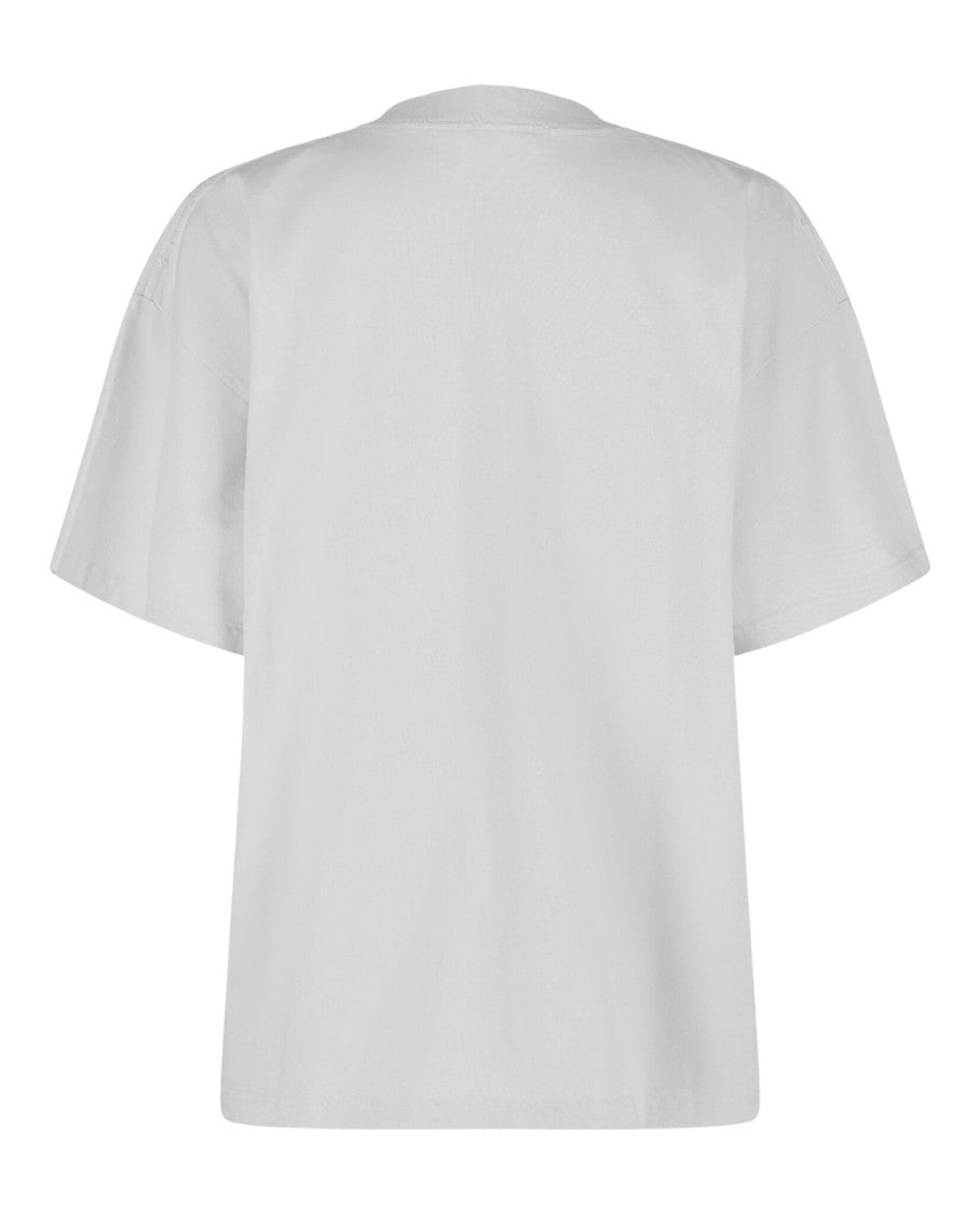 Balenciaga Mirrored Logo Medium-Fit T-Shirt