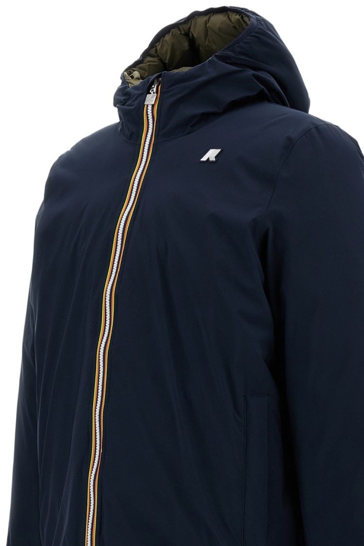 K-Way Blue Jack St Thermo Reversible Down Jacket