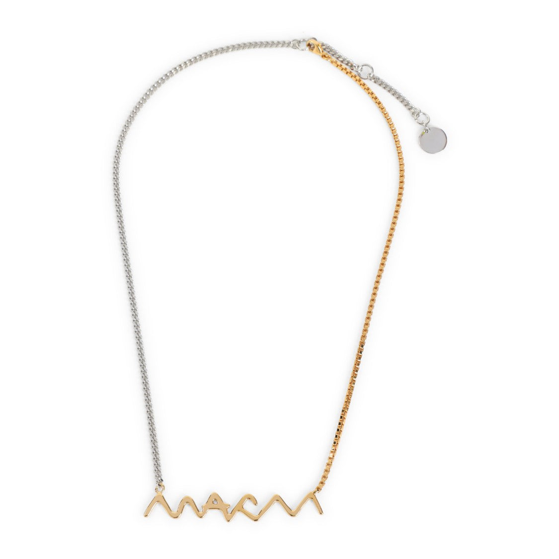 Marni Playful Gold And Silver Chain Necklace