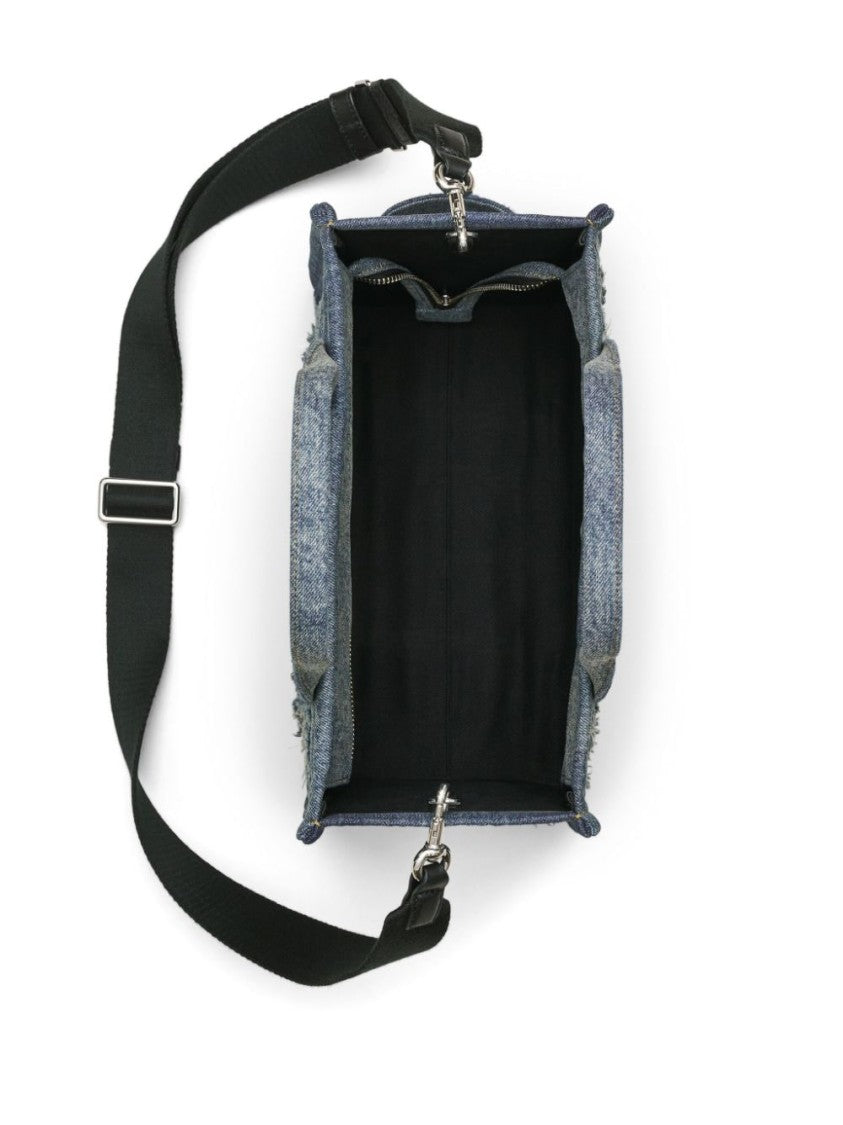 Marc Jacobs Distressed Denim Handbag