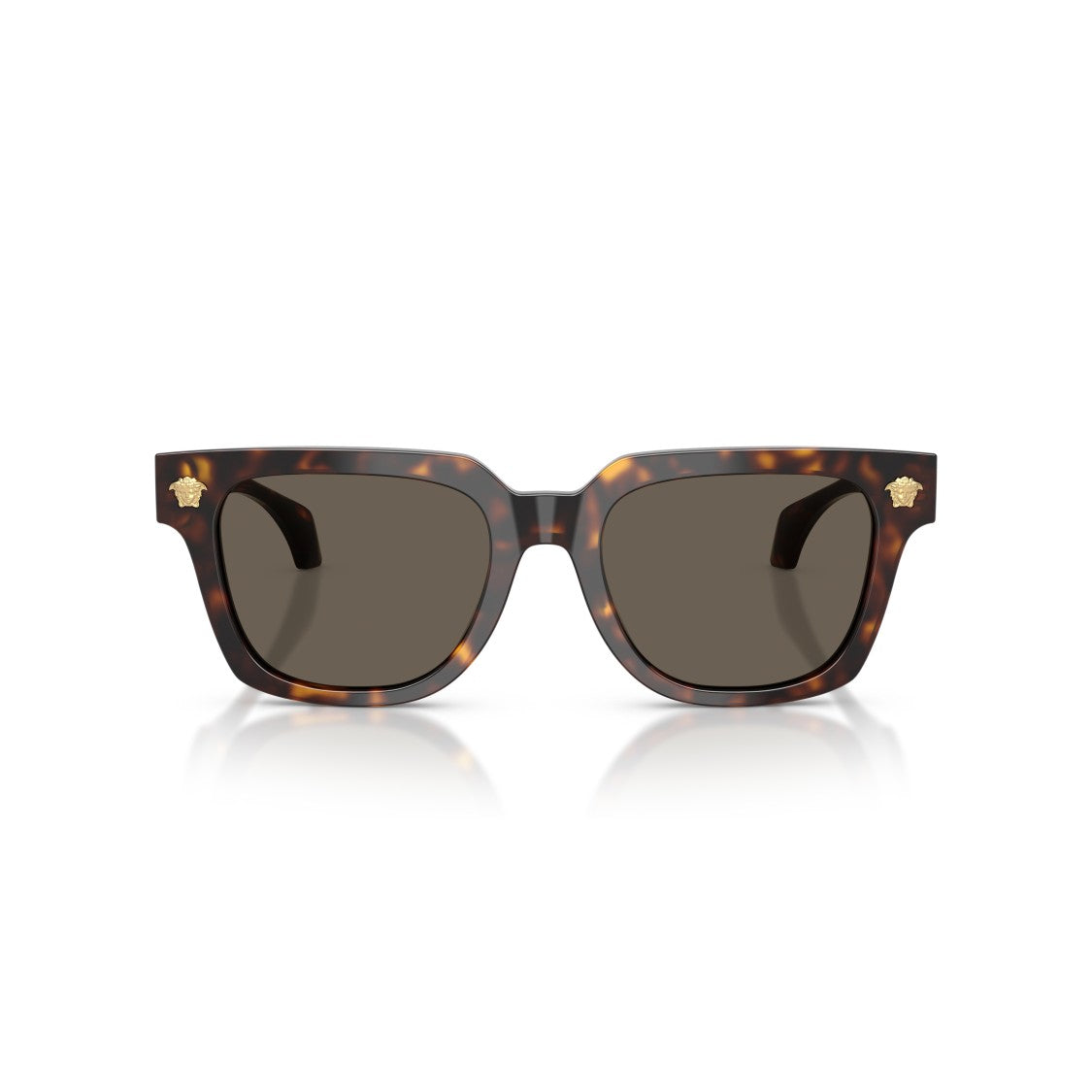 Versace 0Ve4510u Bold Square Tortoiseshell Sunglasses display picture 1