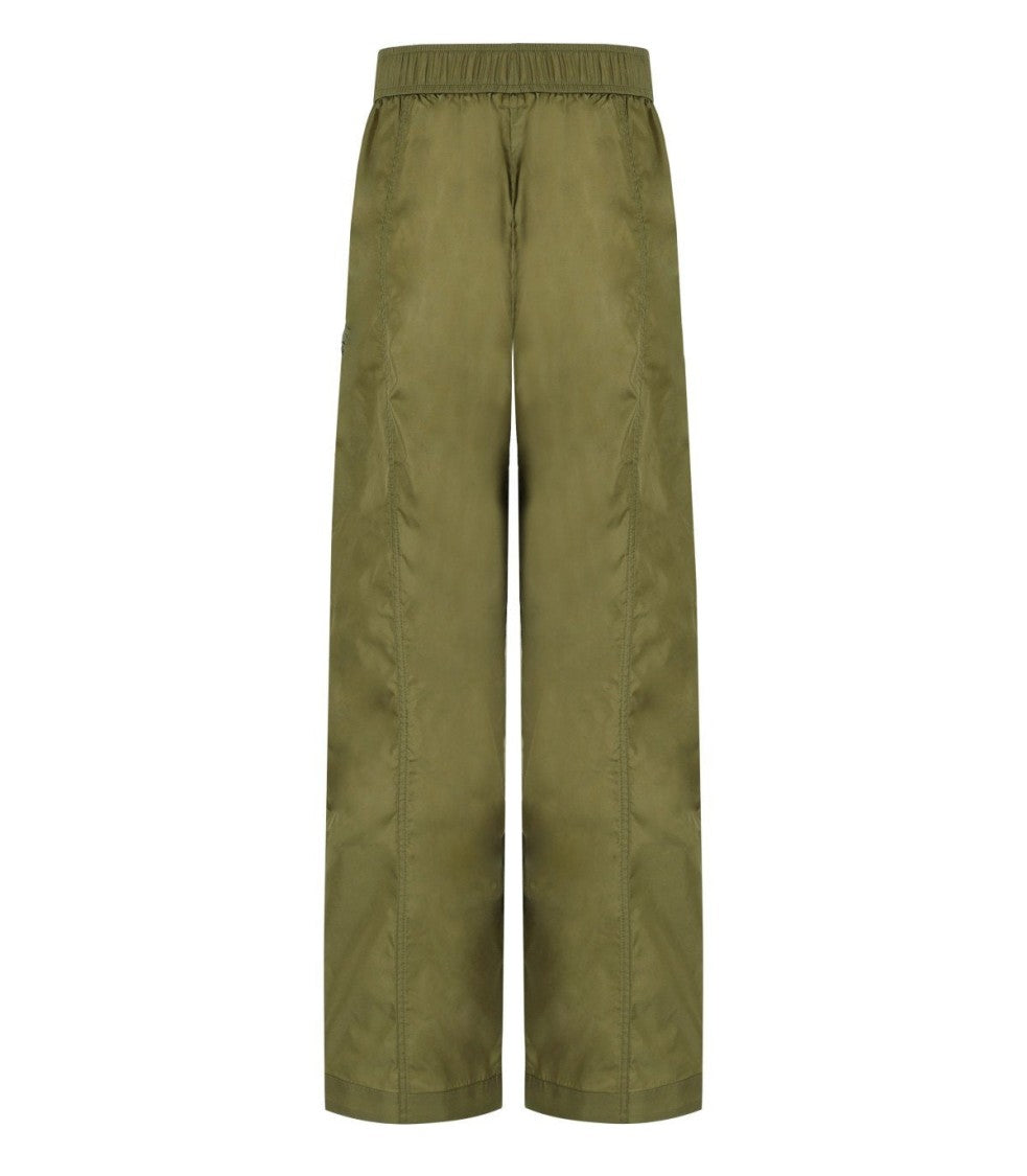 Ganni Duchesse Green Pants
