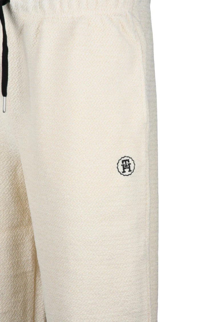 Tommy Hilfiger Cotton Sweatpants - Cream