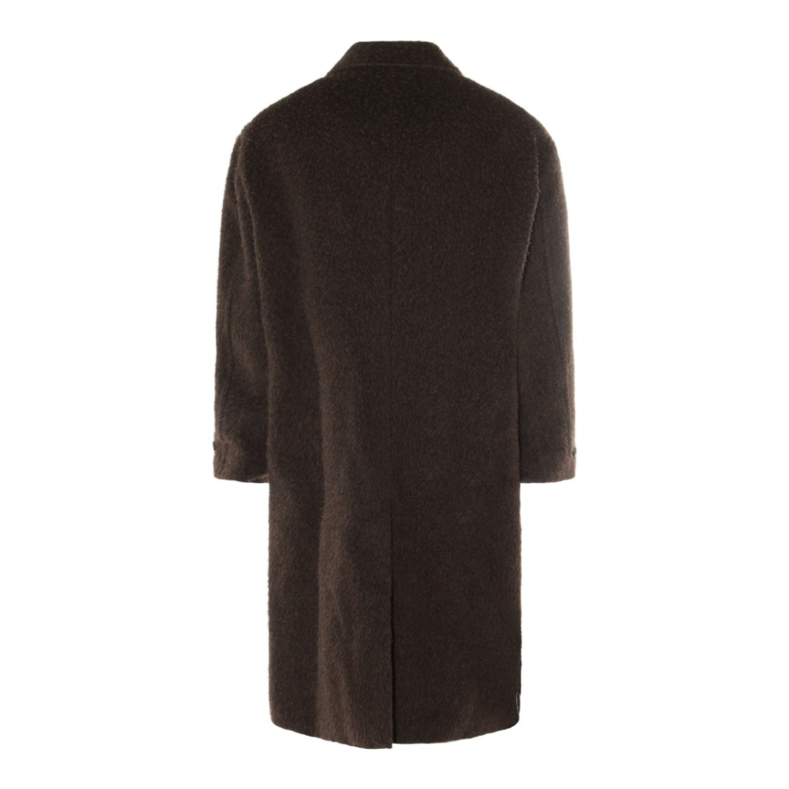 Golden Goose Textured Longline Coat With Classic Collar