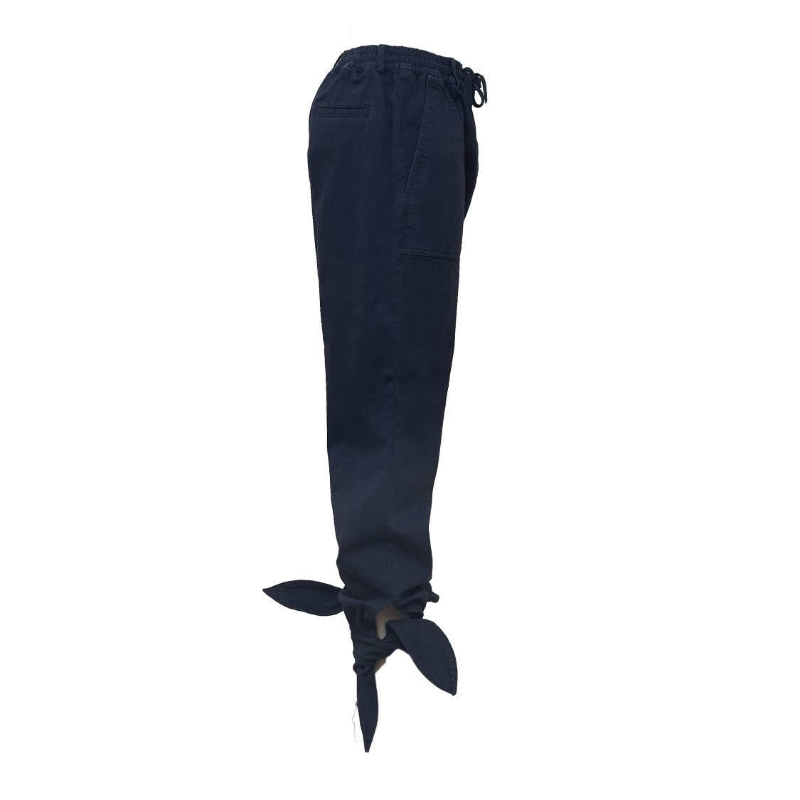 N°21 Utility Cargo Pants With Adjustable Waistband And Tie Hem