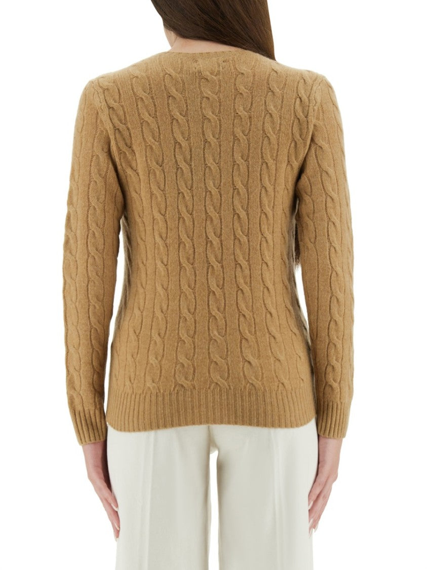 Polo Ralph Lauren Cable-Knit Sweater With Textured Pattern
