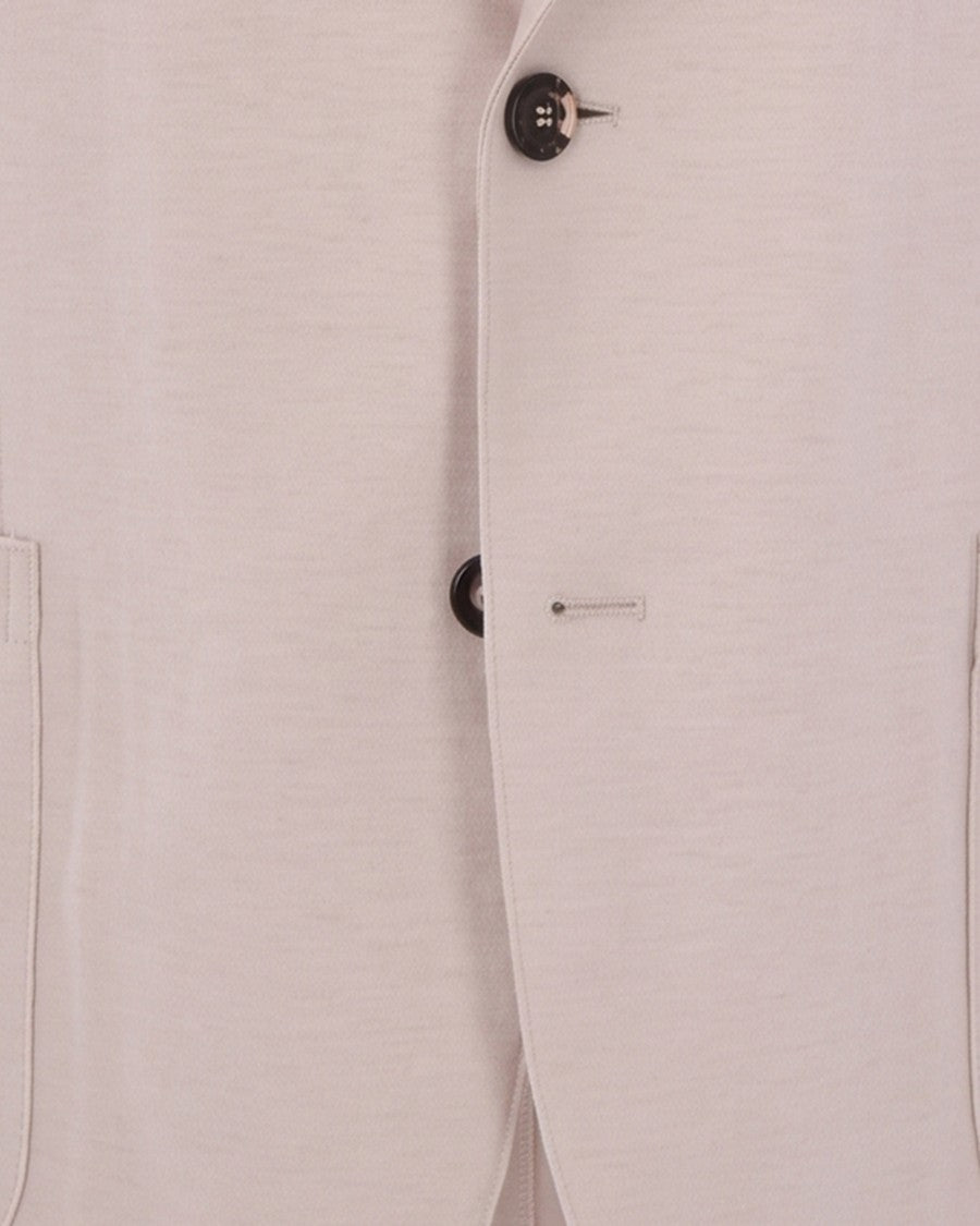 Eleventy Hooded Single-Breasted Wool-Blend Blazer