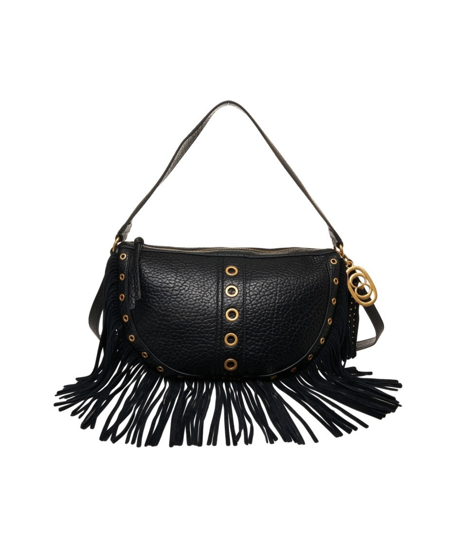 La Carrie Shoulder Bag With Fringes