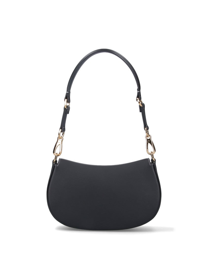 Valentino Garavani Small 'Ohval' Shoulder Bag – Black