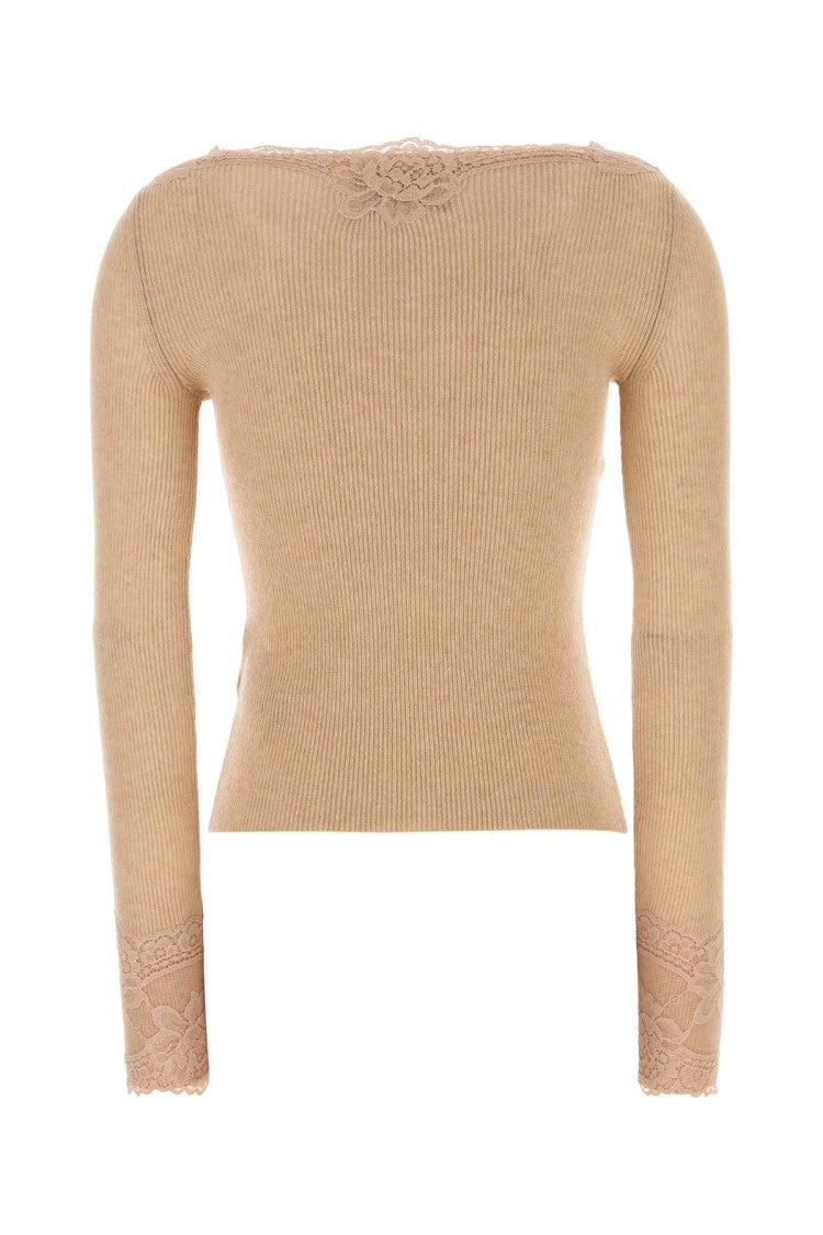 Valentino Garavani Skin Pink Cashmere T-Shirt