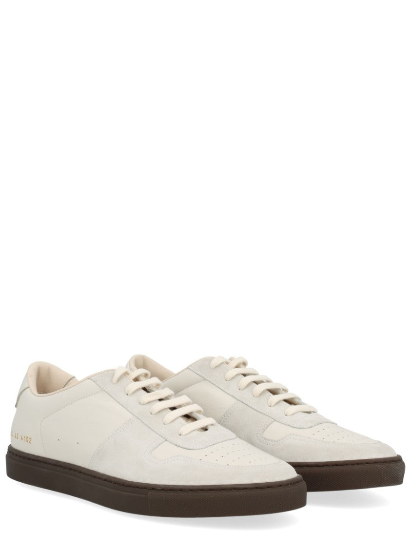 Common Projects Minimalist Low-Top Sneakers With Contrasting Sole
