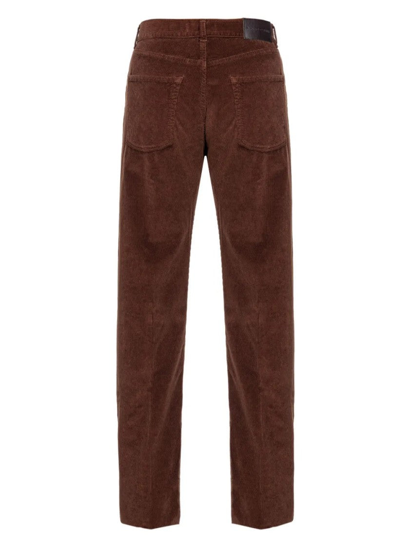 Pinko Brown Straight-Leg Jeans With Comfort Stretch