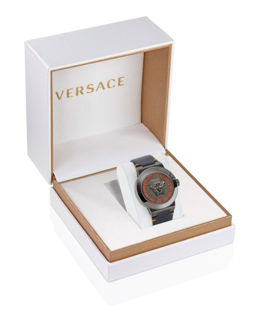Versace Medusa Infinite Leather Watch