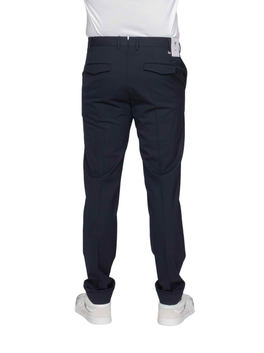 Pt Torino Tailored Slim Fit Pants With Structured Design