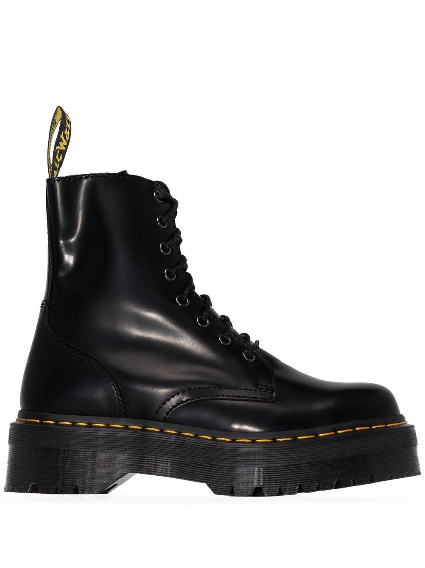 Dr. Martens Polished Leather Jadon Ankle Boots