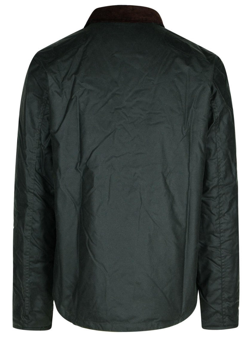 Barbour Reelin Green Cotton Jacket