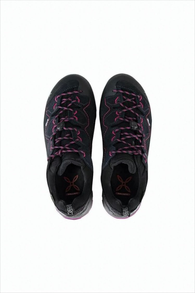 Montura Black Suede And Leather Sneakers