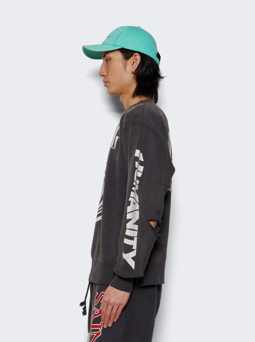 Saint Mxxxxxx Burning Crewneck Sweatshirt