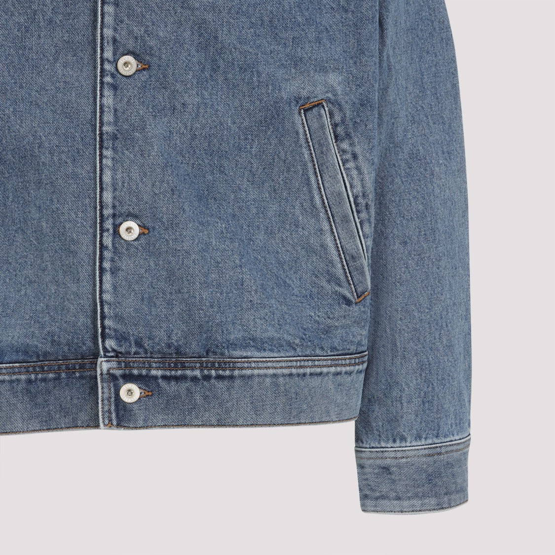 Loewe Blue Cotton Jacket