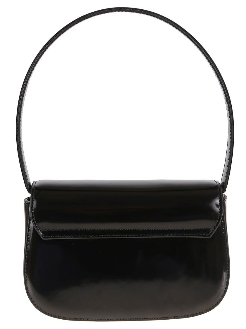 Diesel Glossy Leather Shoulder Bag