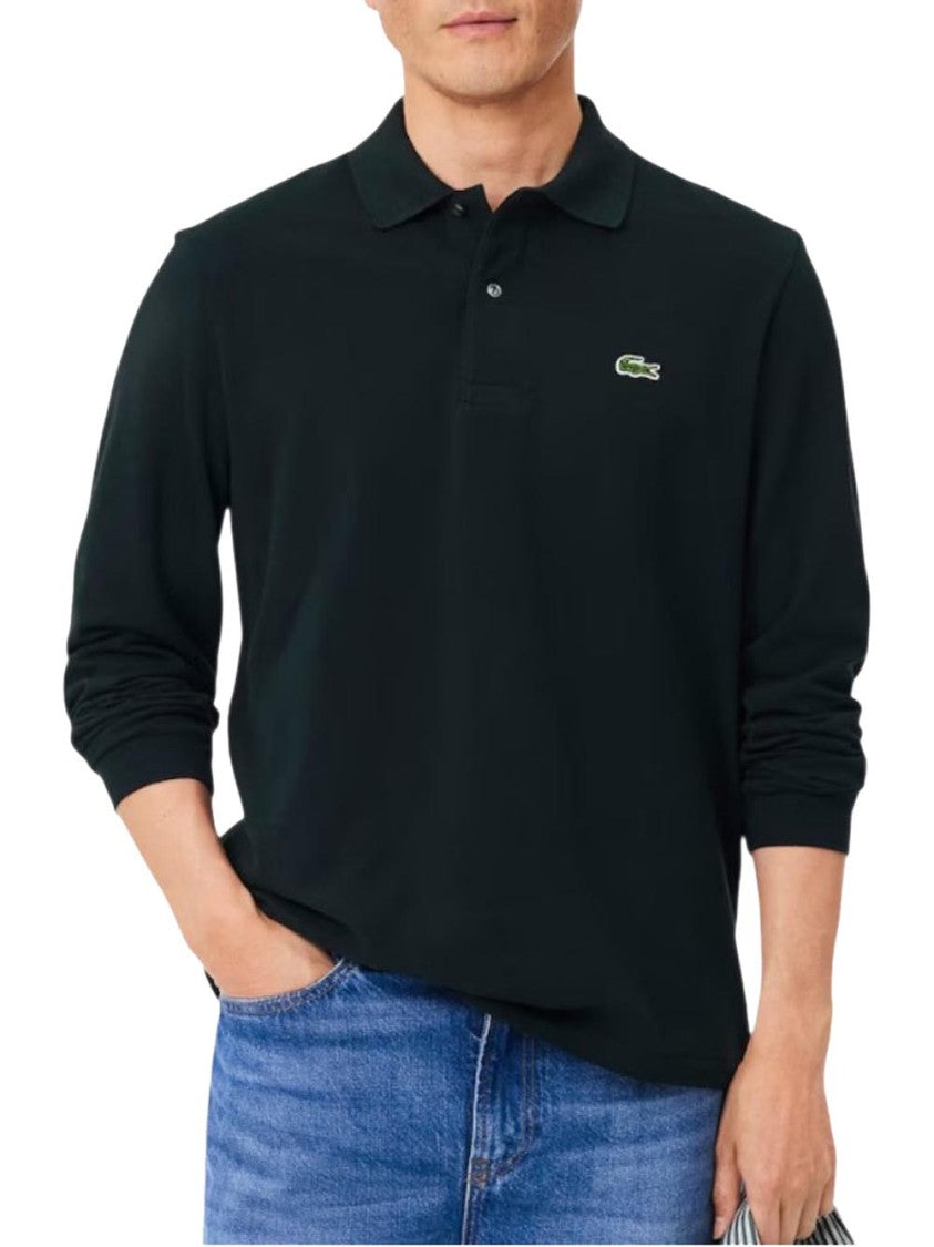 Lacoste Long-Sleeve Minimalist Polo Shirt