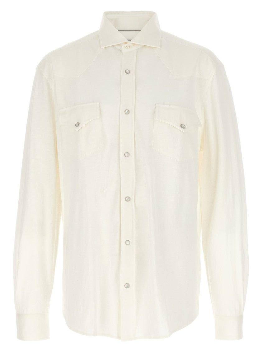 Brunello Cucinelli Linen Cotton Shirt
