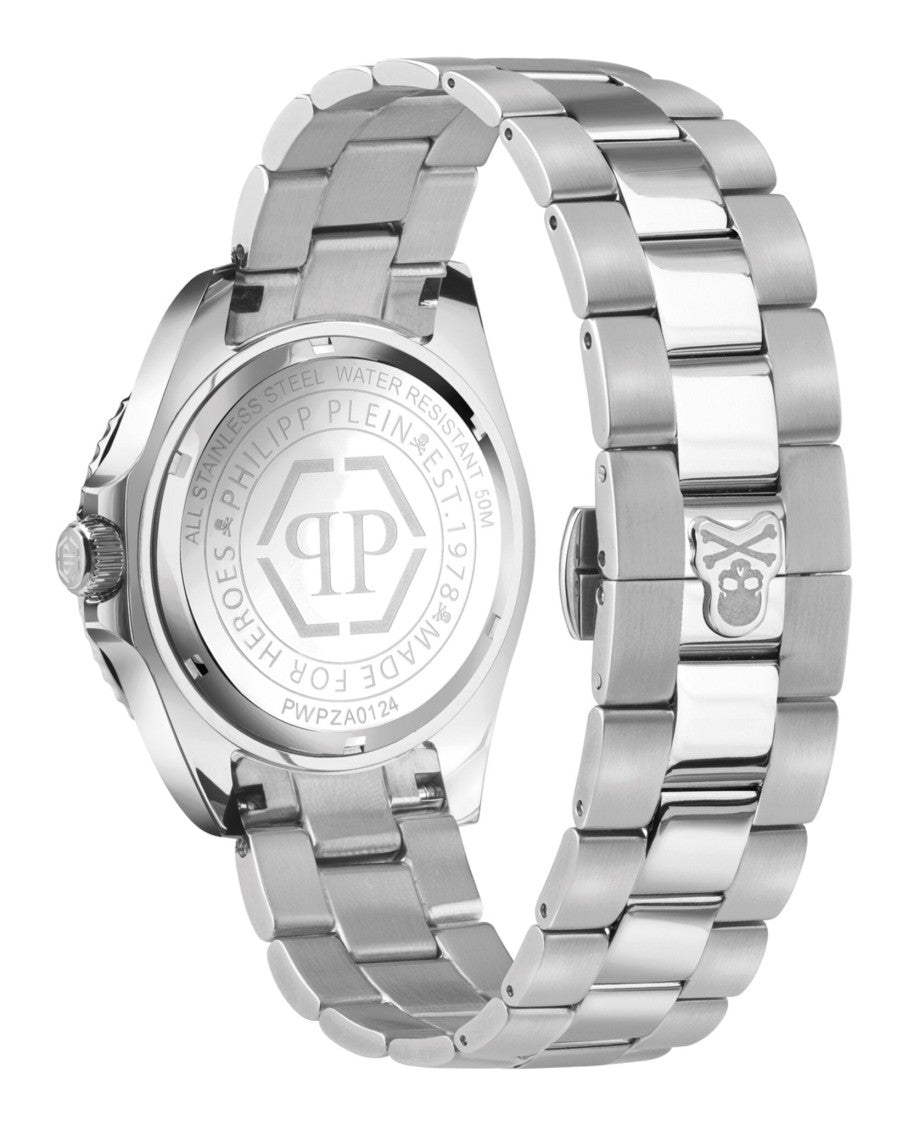 Philipp Plein Gmt-I Challenger Baguettes Bracelet Watch