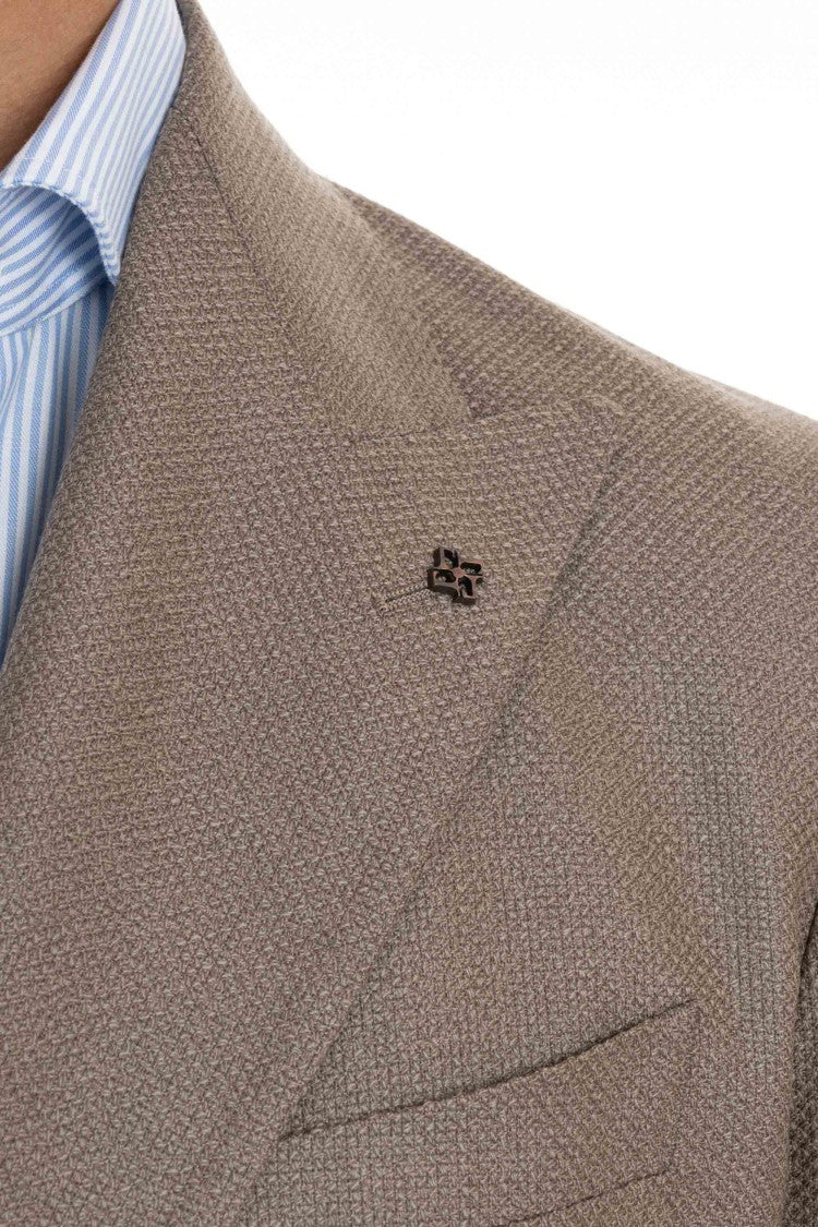 Tagliatore Textured Wool Super 100’S Montecarlo Jacket