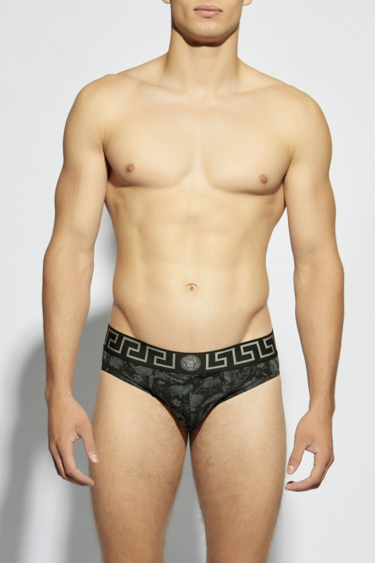 Versace Barocco Patterned Jockstraps