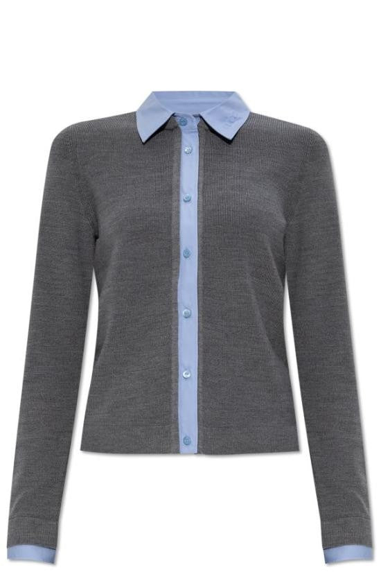 Gucci Long-Sleeved Wool Cardigan