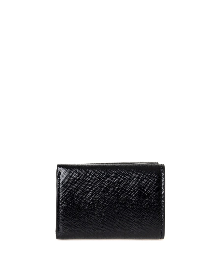 Marc Jacobs Tri-Fold Wallet With Monogram Pattern