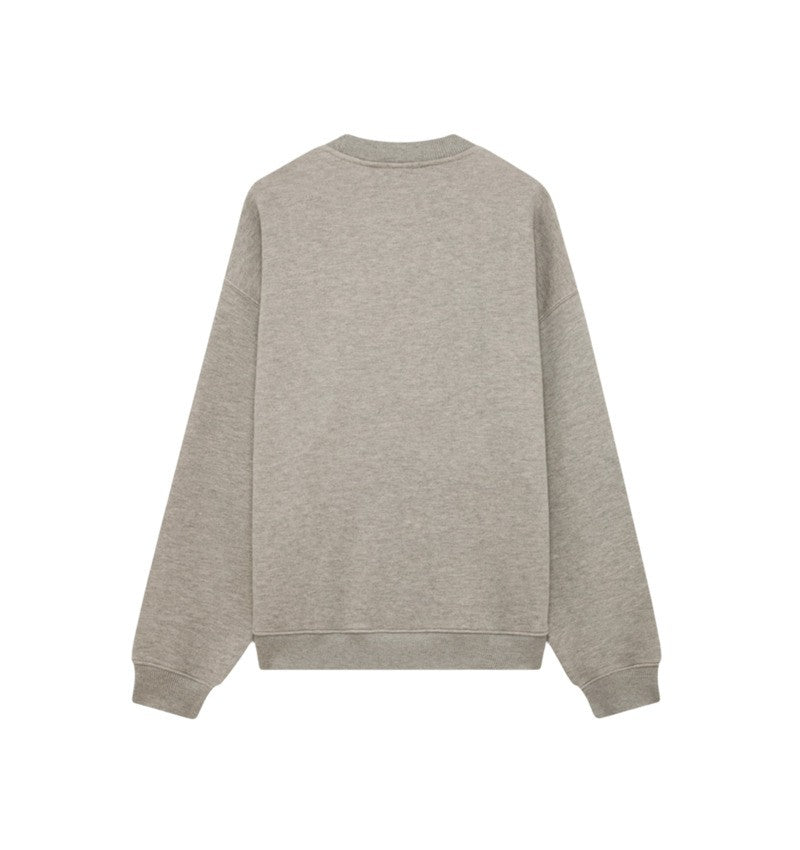 Autry Unisex Grey Melange Sweatshirt